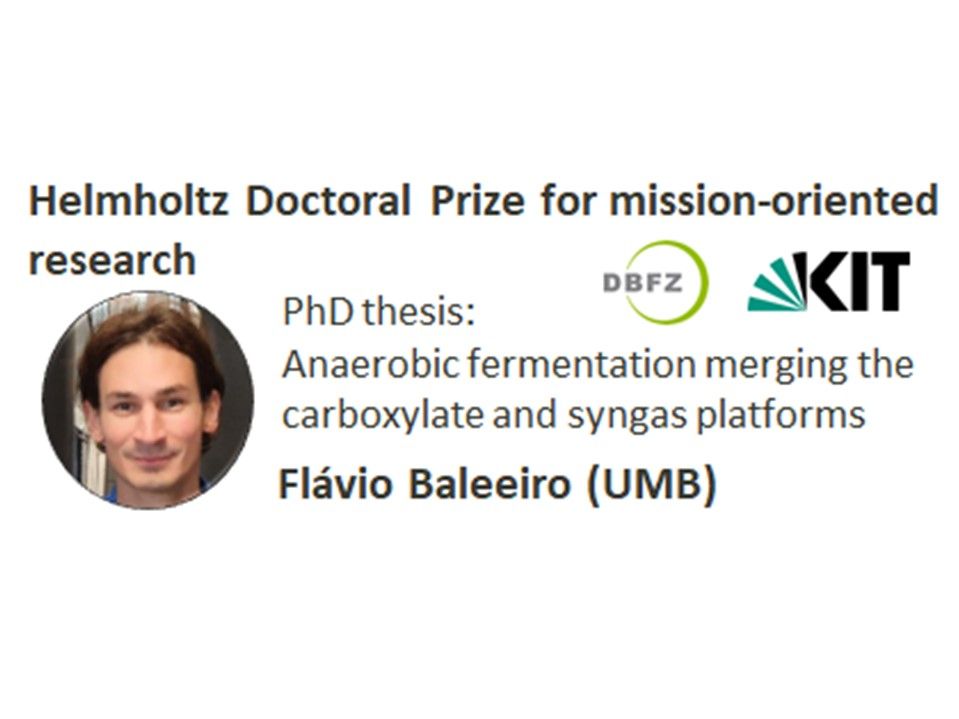 Helmholtz Doctoral Prize for Flávio Baleeiro (UMB)