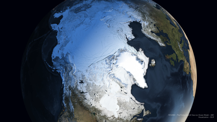 FESOM2 – The Finite-volumE Sea ice-Ocean Model – AWI / Visualization - DLR
